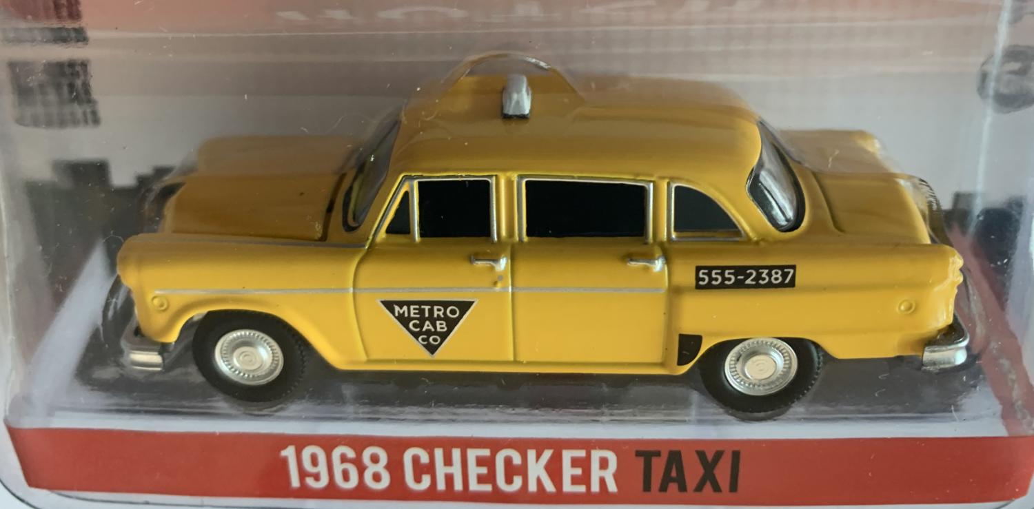 Starsky & Hutch 1968 Checker Taxi 1:64 scale model from Greenlight, limited edition model