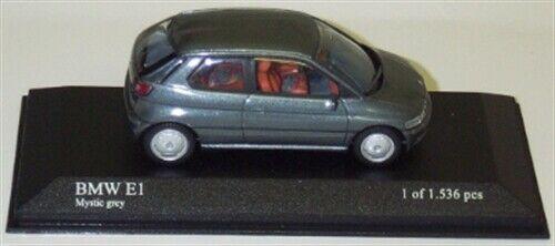 BMW E1 prototype 1993 mystic grey metallic minichamps limited edition 1:43 scale minichamps car model, clearance special