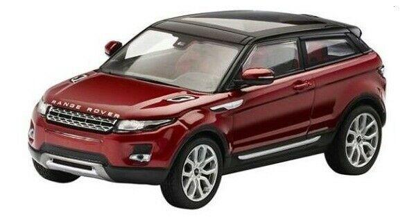 Range rover Evoque Coupe in Firenze red 1:43 model from IXO