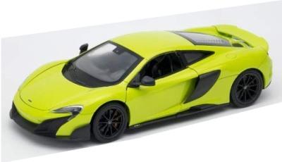 McLaren 676LT in green, 1:24-27 scale model from Welly