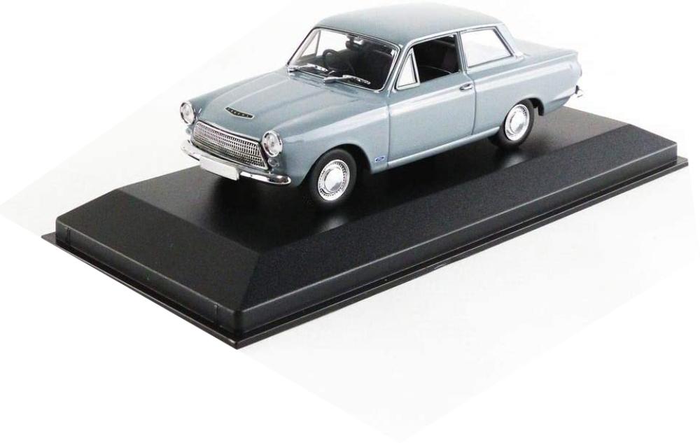 Ford Cortina mk 1 1962 in grey 1:43 scale model from Maxichamps