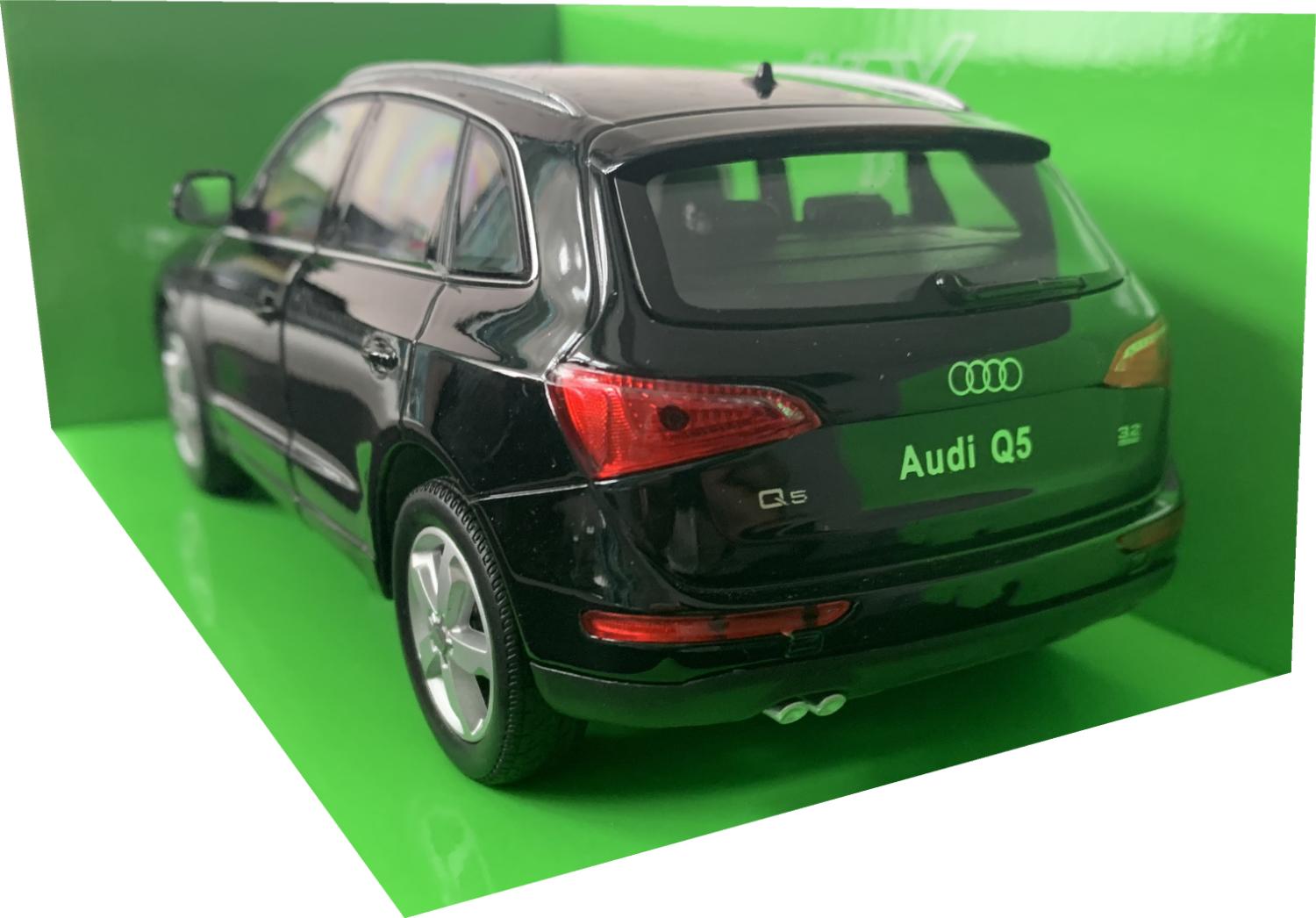 Audi Q5 3.2 Quartto in black 1:24 scale model from Welly