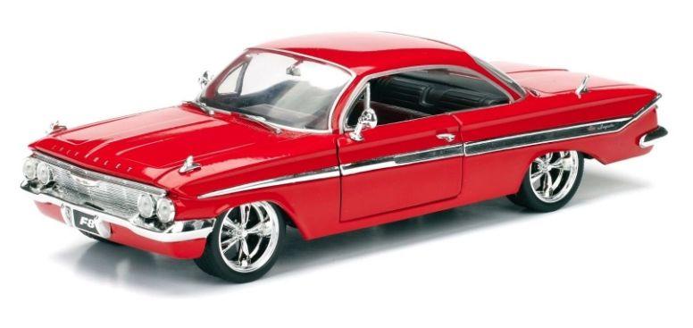Fast and Furious 8 Dom’s Chevy Impala in red 1:32 scale model from Jada