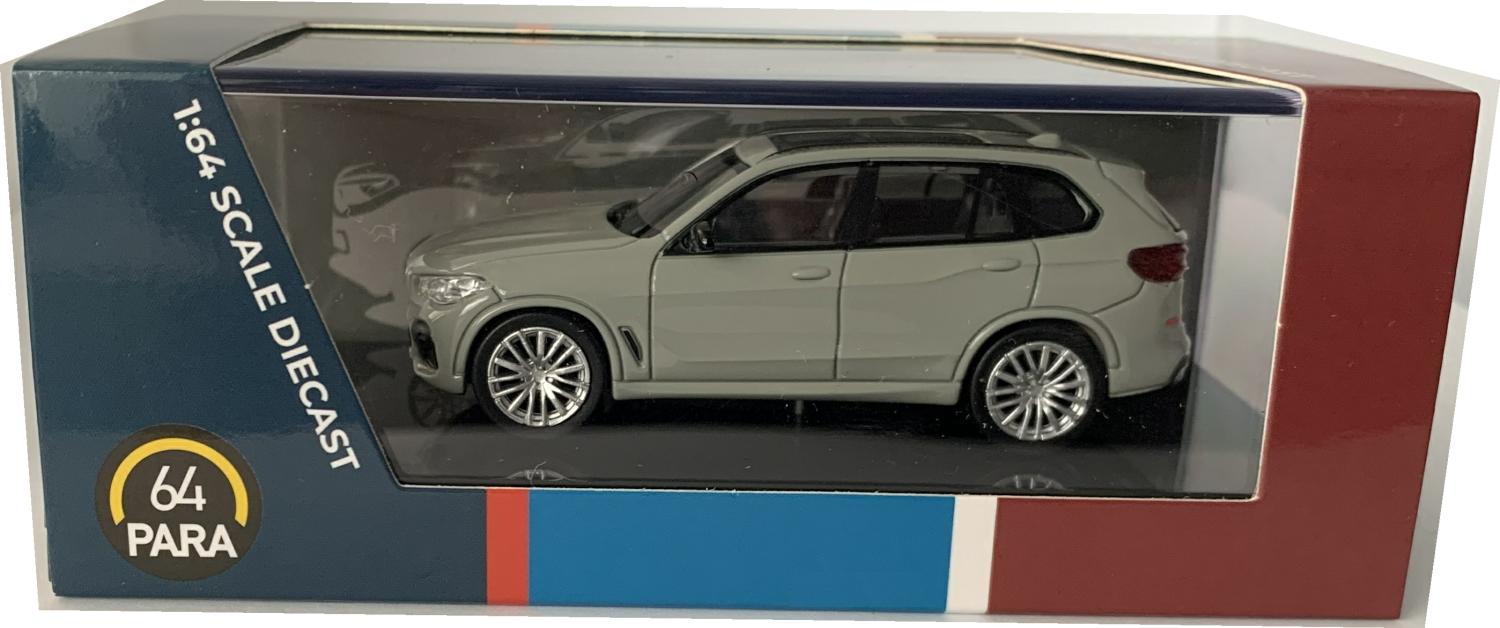 A good reproduction of the BMW X5 mounted on a removable plinth and a removable hard plastic coverv