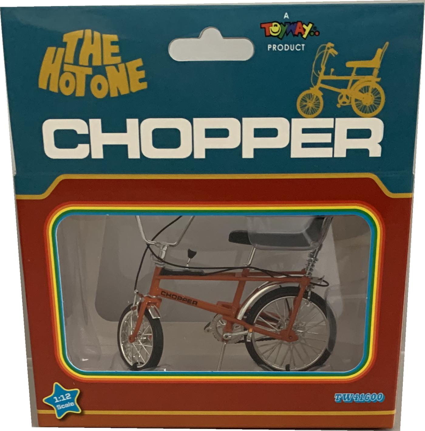 Chopper mk1 Classic 1970’s Bicycle in Orange 1:12 scale model from Toyway