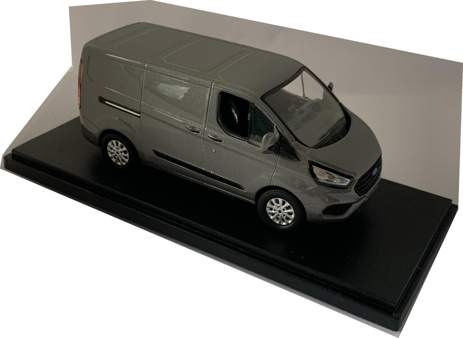 Ford Transit Custom V362 MCA 2018 in magnetic grey 1:43 scale  van model from Greenlight, limited edition