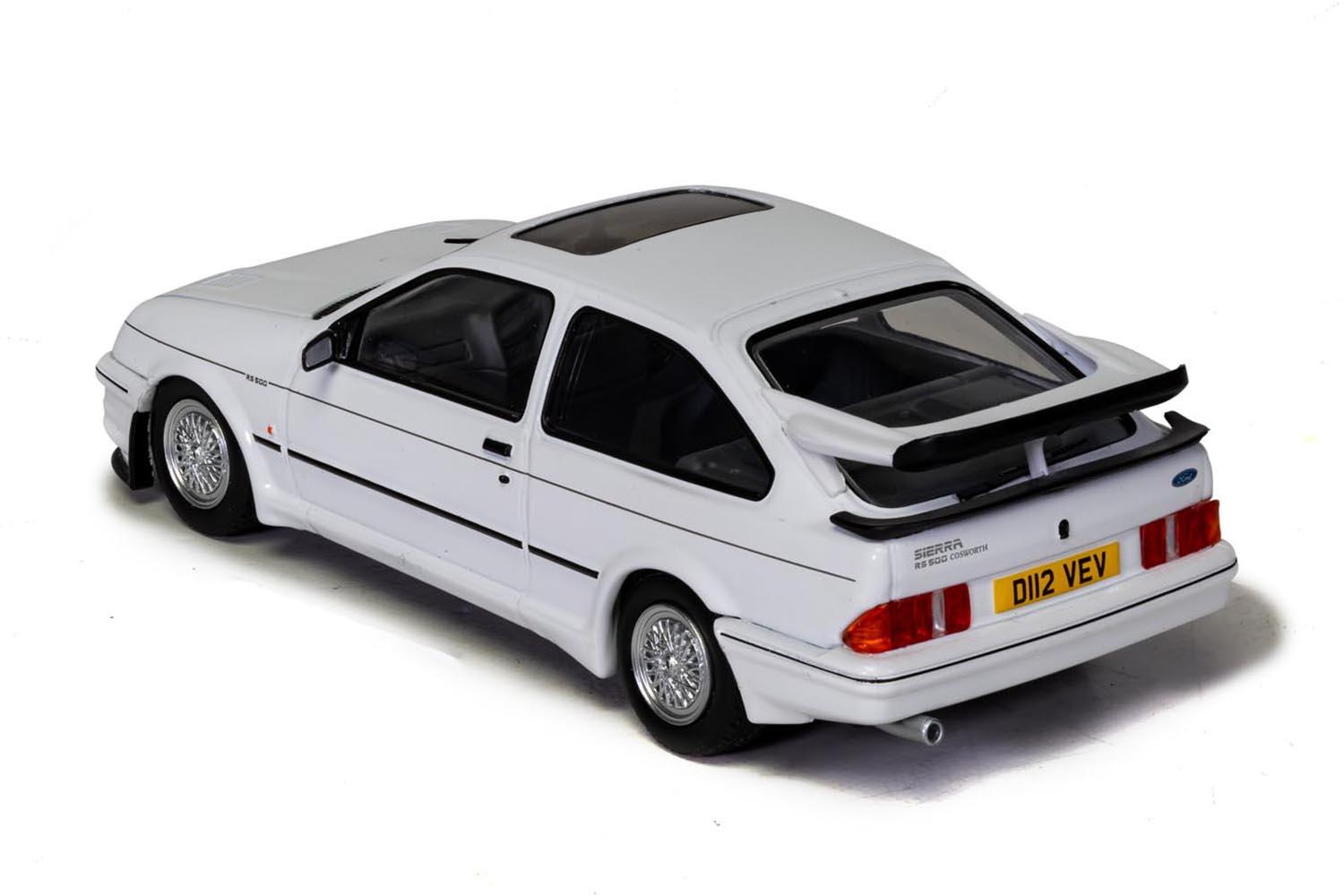 The RS500 model shown here is chassis number one, first prototype built and the only one of the four pre-production RS500 built by Ford themselves rather than Aston Martin.