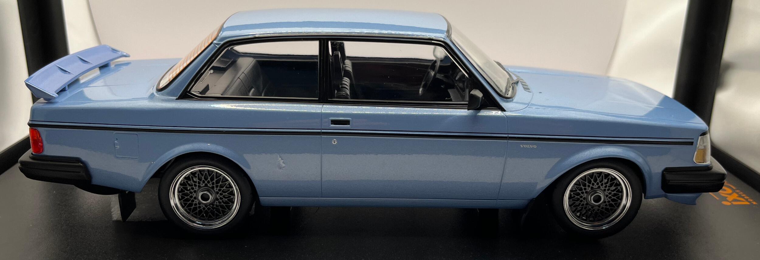 Volvo 240 Turbo ‘custom 1985 In Matt Blue 118 Scale Diecast Car Model From Ixo 18cmc090
