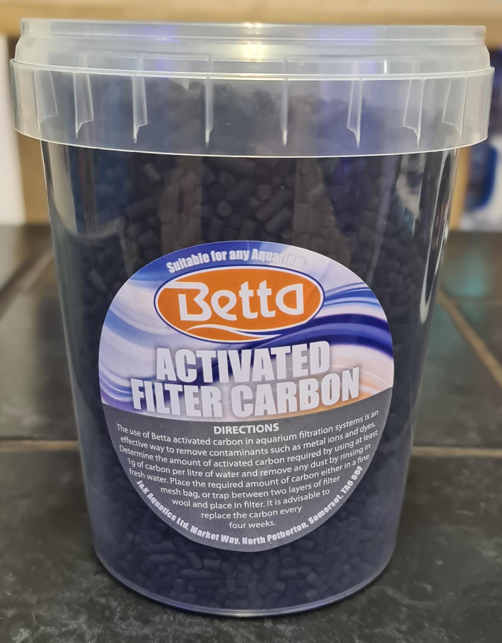 Betta Activated Filter Carbon 500ml