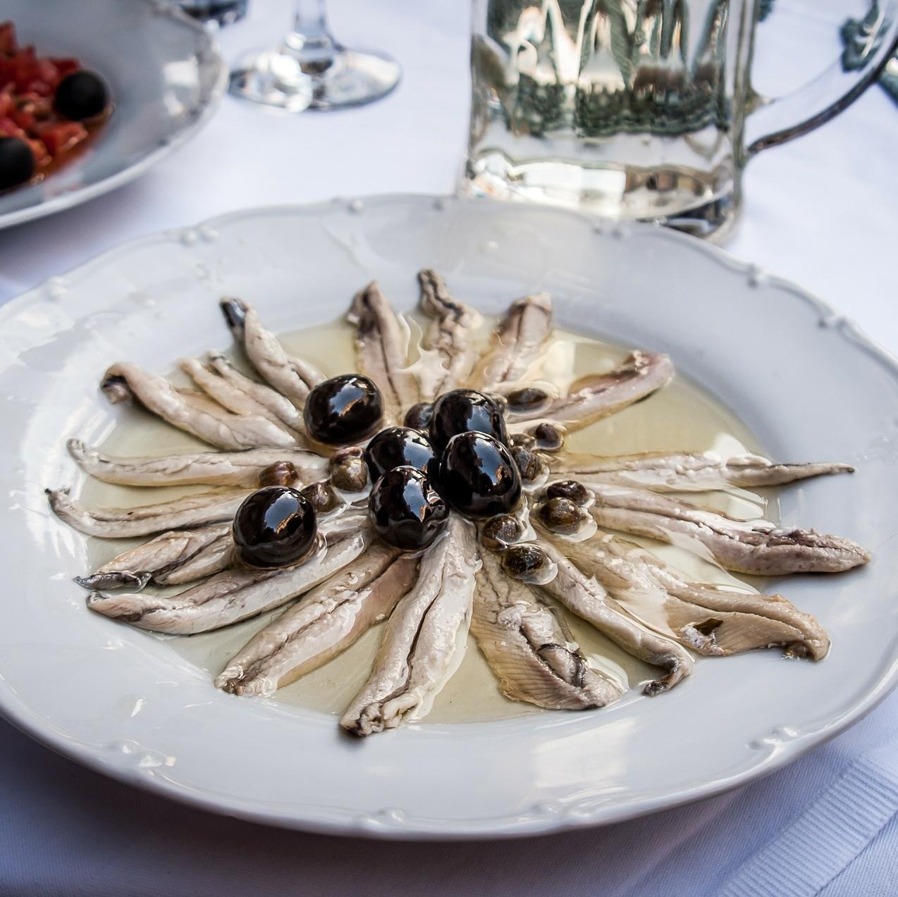 Plate of Anchovies