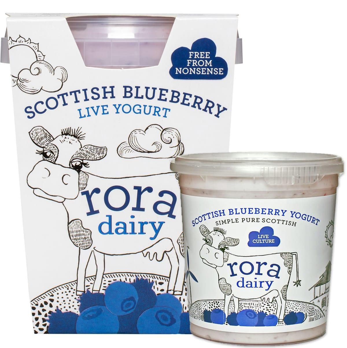 Rora Dairy Blueberry Yogurt