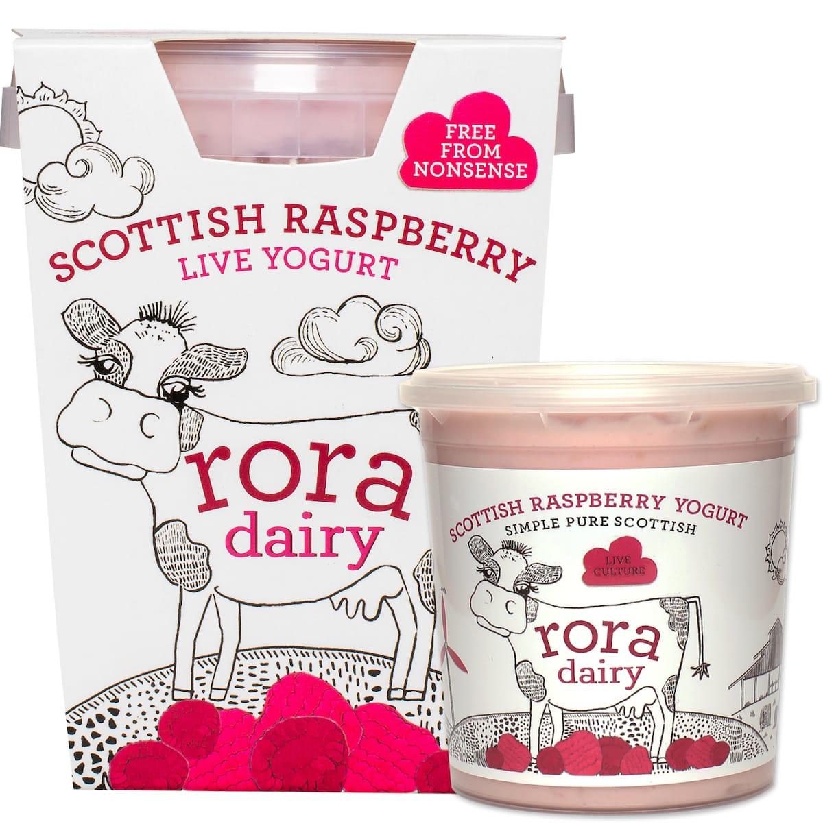 Rora Dairy Raspberry Yogurt