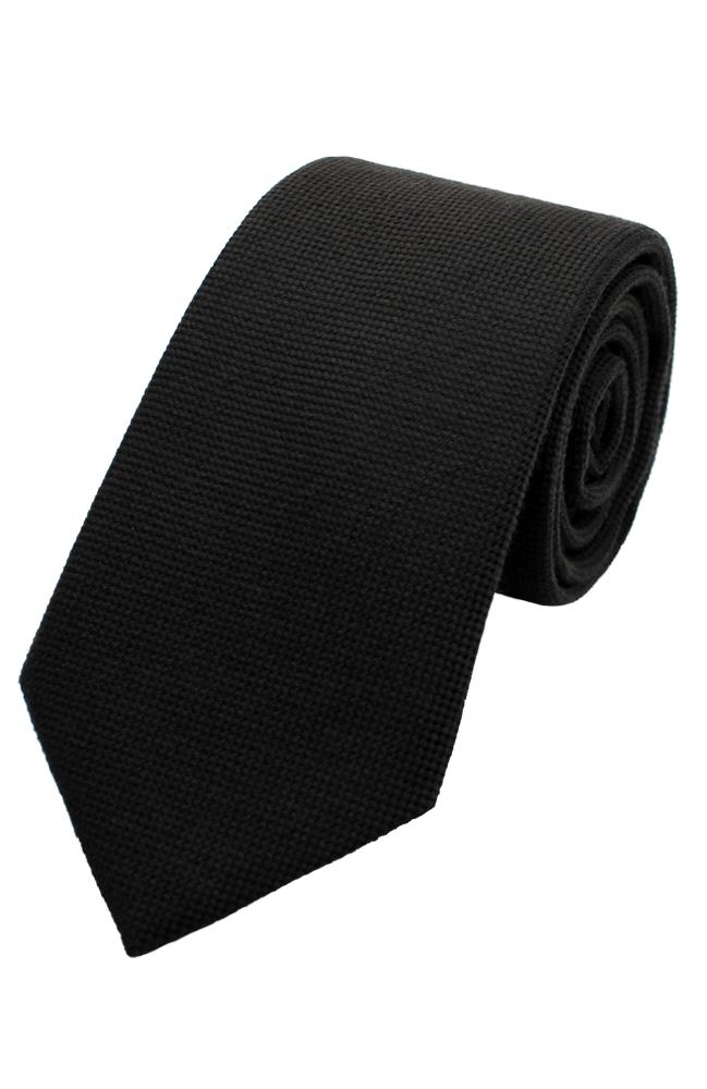 Luxury Silk-Wool Textured Tie