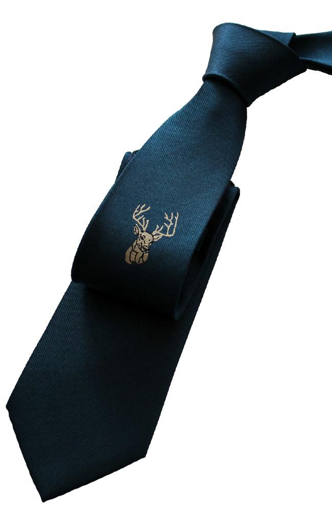 Stag Silk Tie