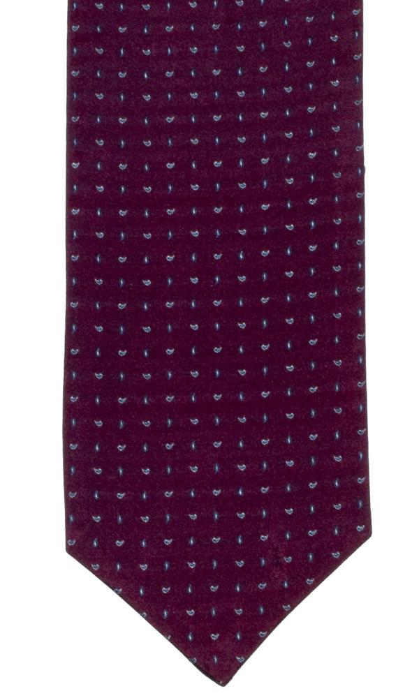 Mini Paisley Silk Woven Cravat