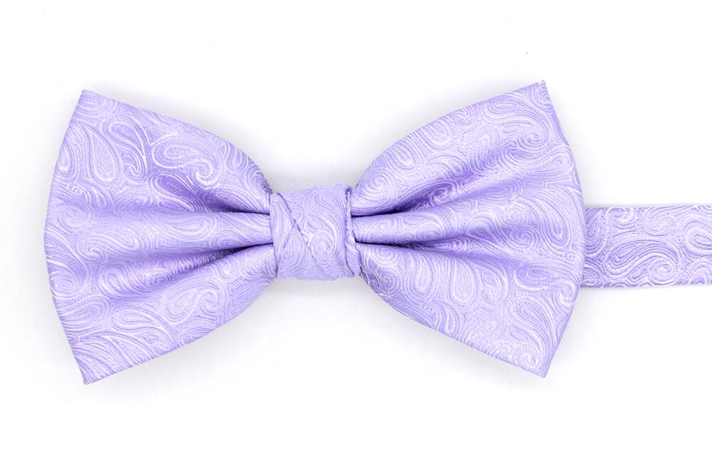 Mix-and-Match Wedding Paisley Bow Tie