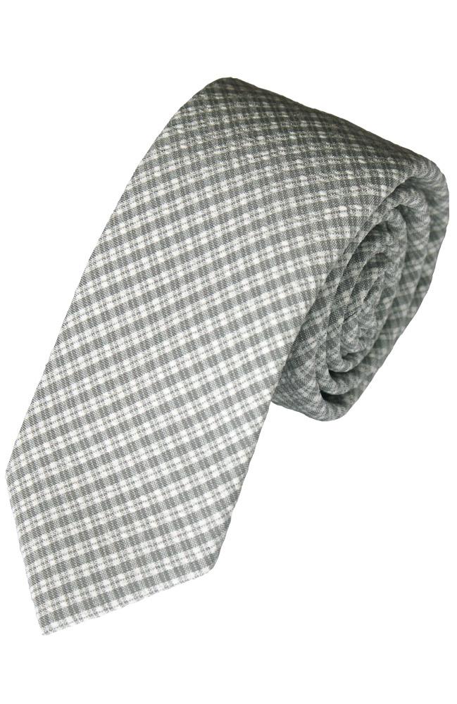Gingham Printed Tie