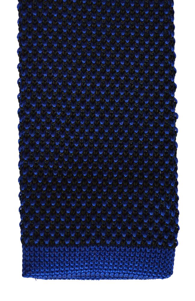 Silk V-Design Knitted Tie