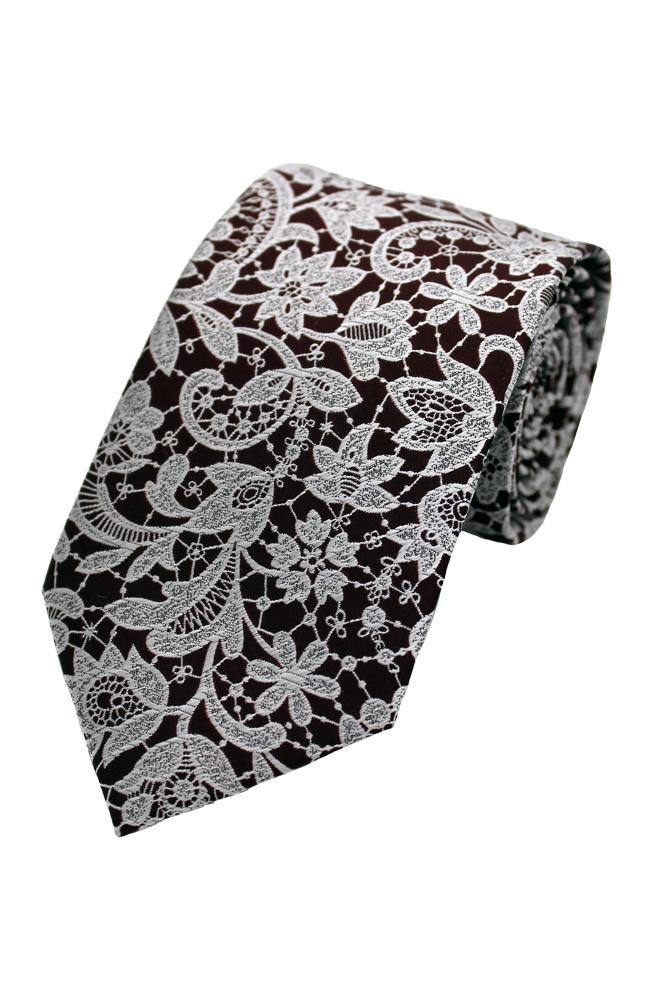 Floral Lace Tie
