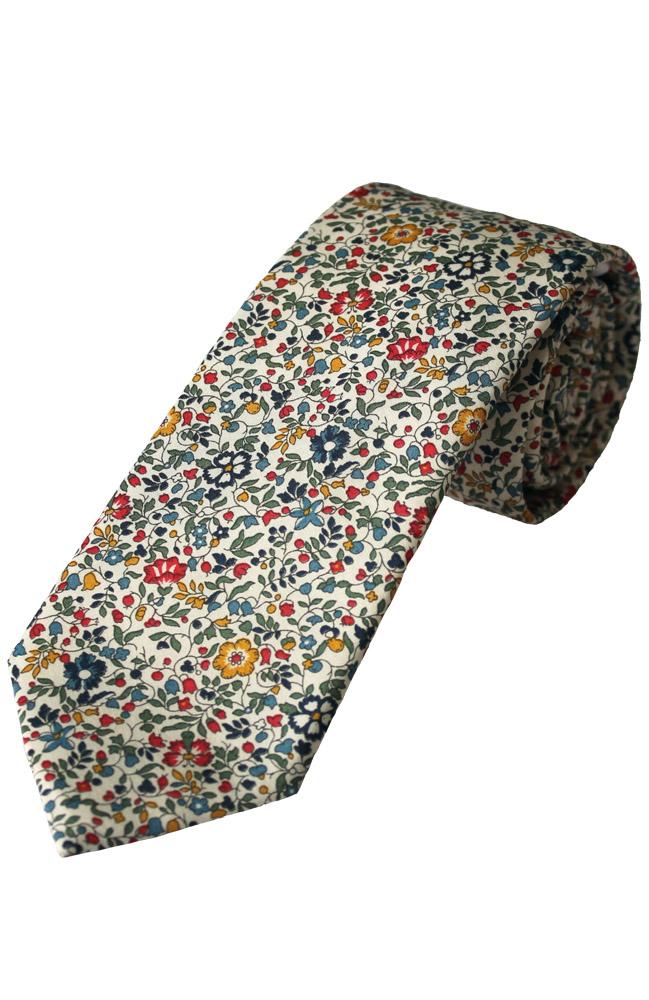 Boys Tie Made With Liberty Fabric