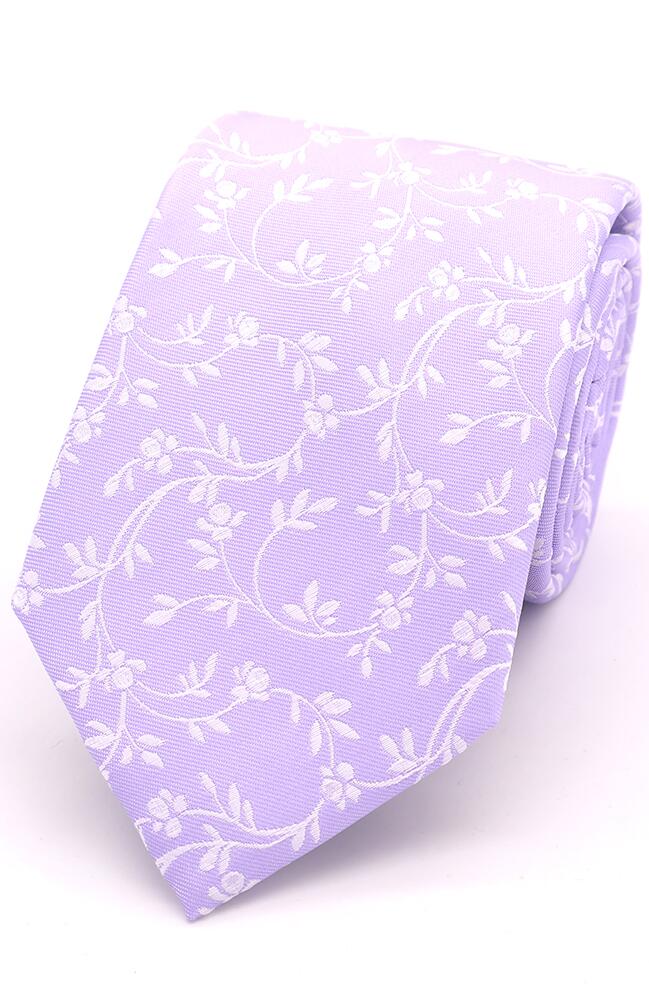Mix-and-Match Leafy Floral Tie