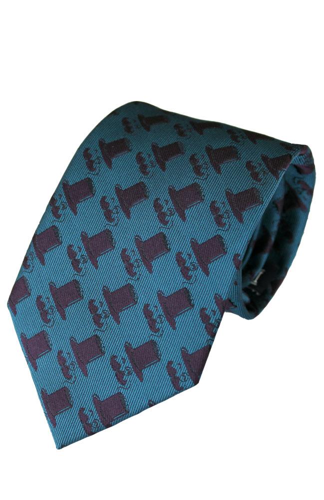 Topper and Moustache Tie