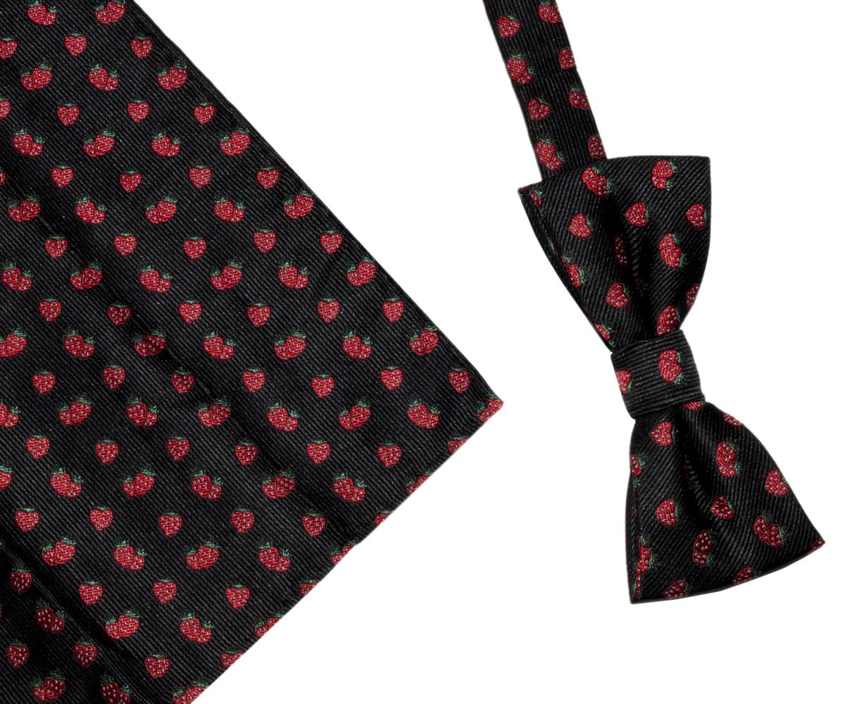 Slim Bow Tie And Hank Set