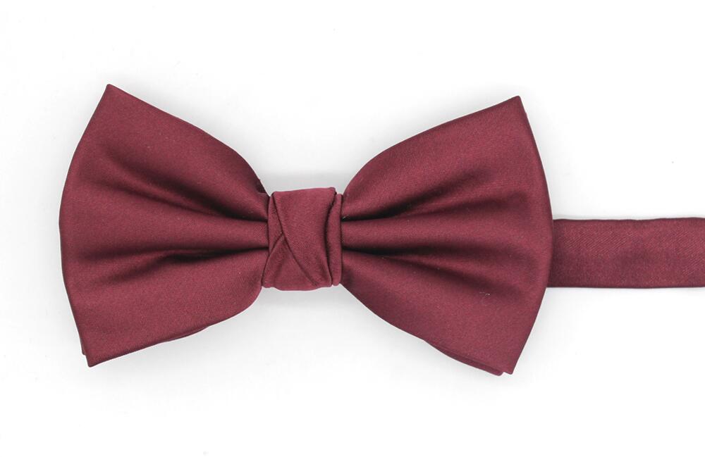 Mix-and-Match Satin Bow Tie