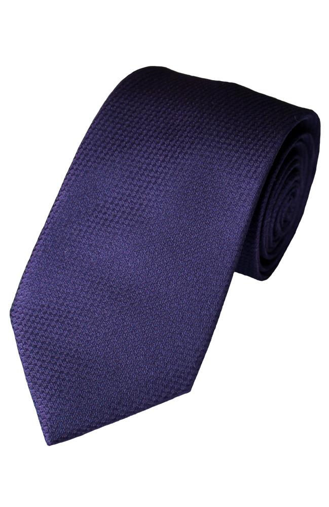 Semi Plain Silk Tie