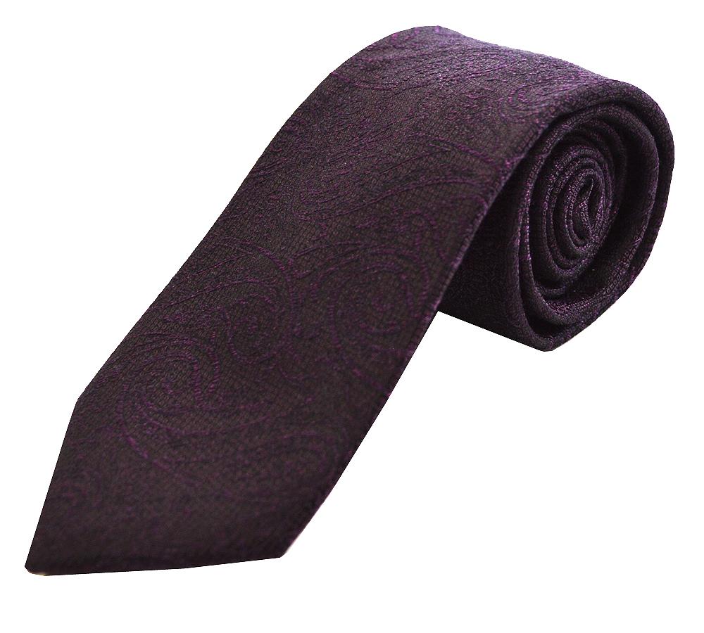 Paisley Silk-Viscose Tie