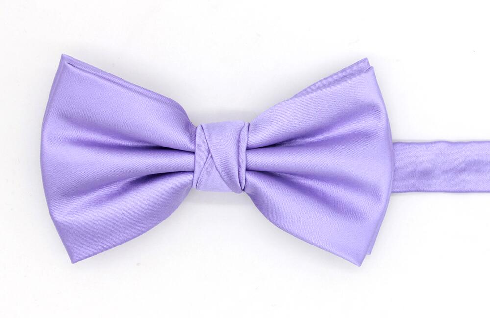 Mix-and-Match Satin Bow Tie