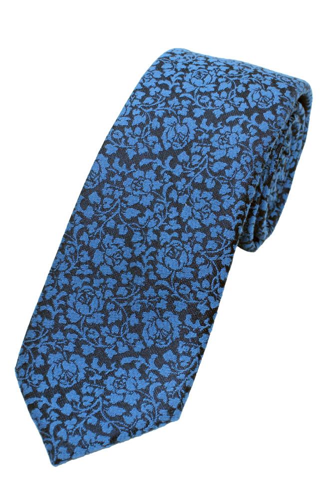 Skinny Floral Tie