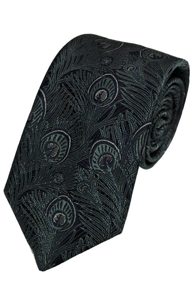 Peacock Silk Tie