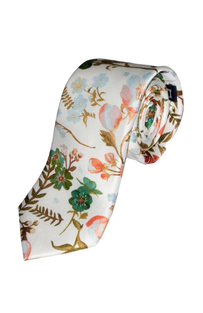 Silk Tie Made With Liberty Fabric