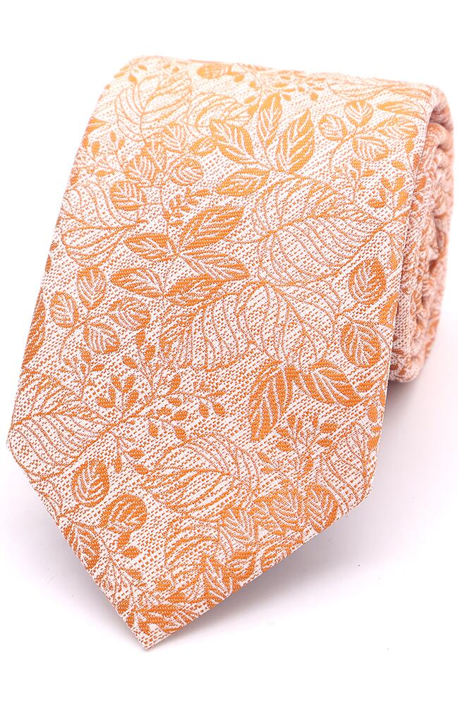 Mix-and-Match Textured Floral Tie