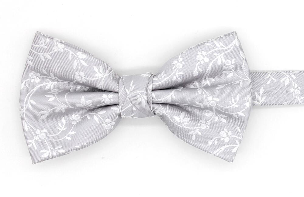 Mix-and-Match Leafy Floral Bow Tie