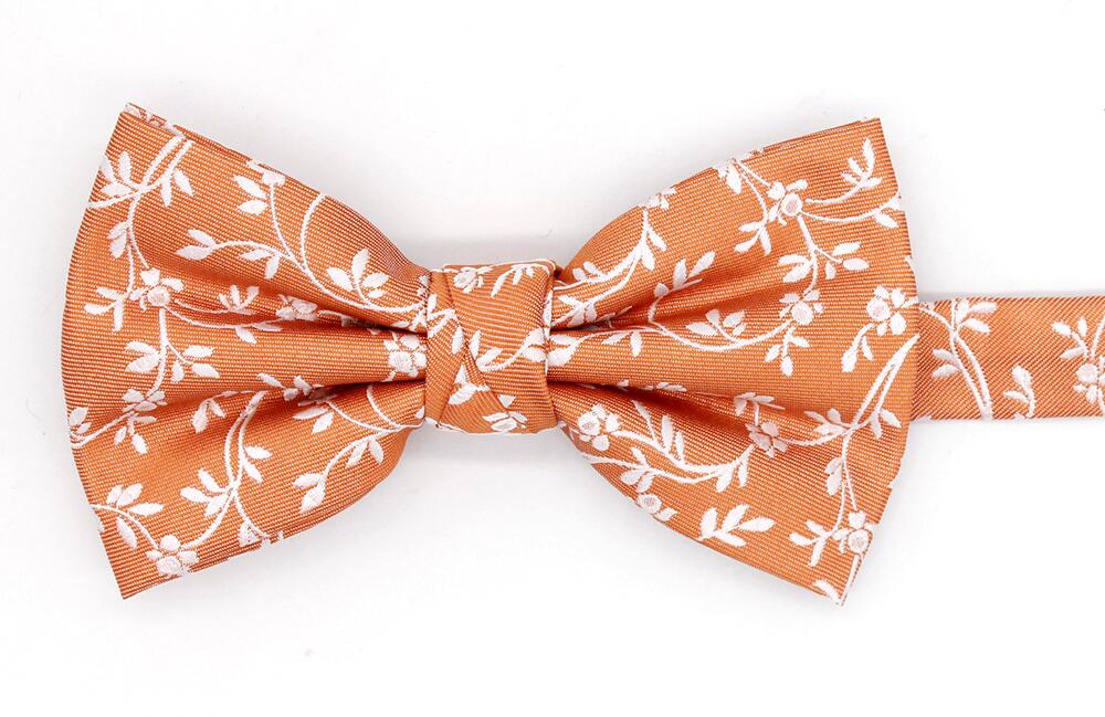 Mix-and-Match Leafy Floral Bow Tie