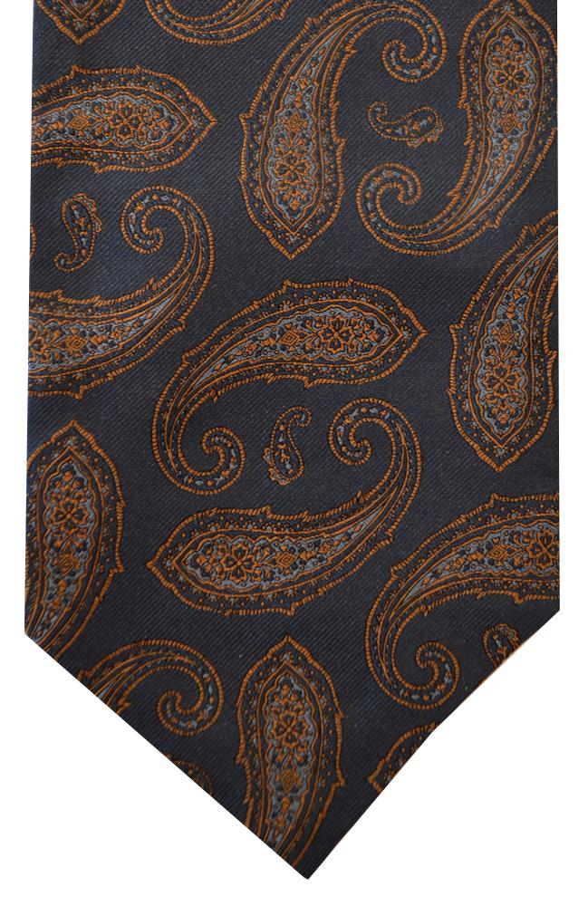Woven Silk Paisley Cravat