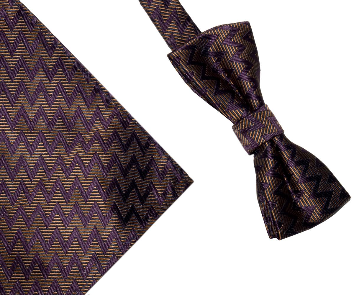 Slim Bow Tie And Hank Set