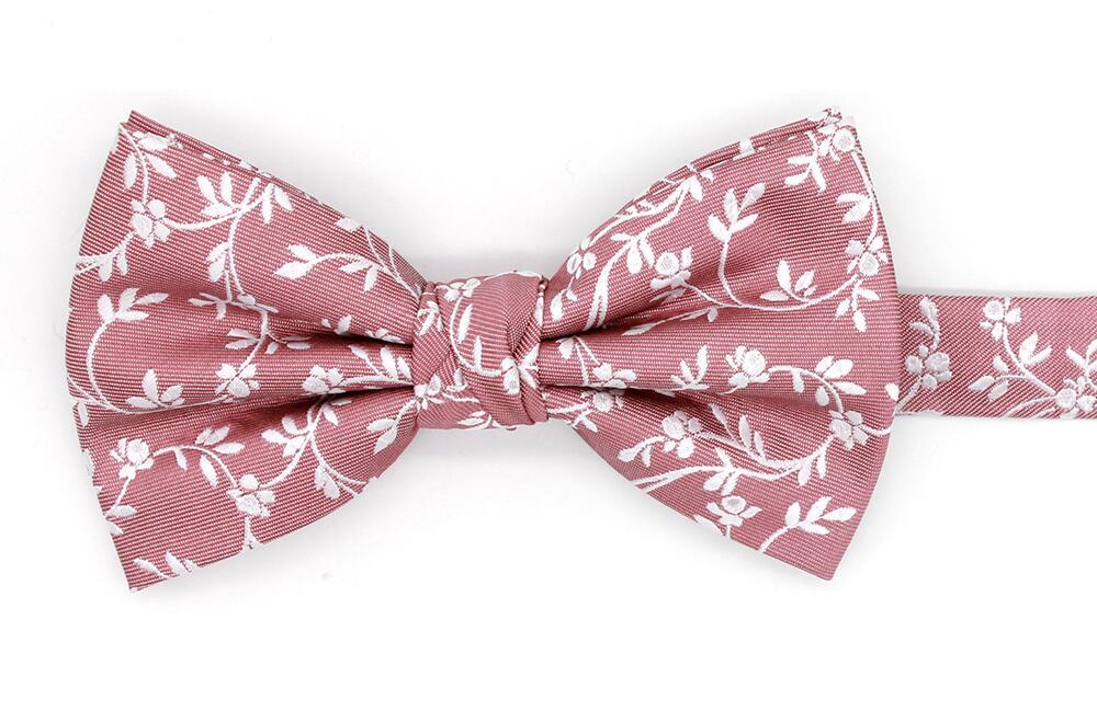 Mix-and-Match Leafy Floral Bow Tie