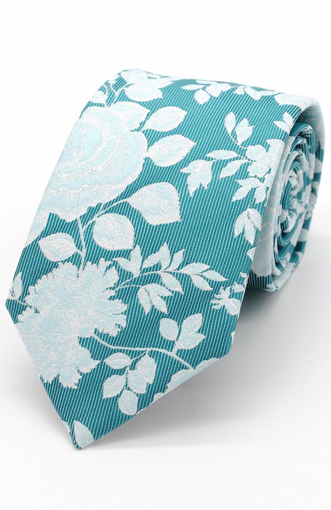 Large Floral Pattern Tie