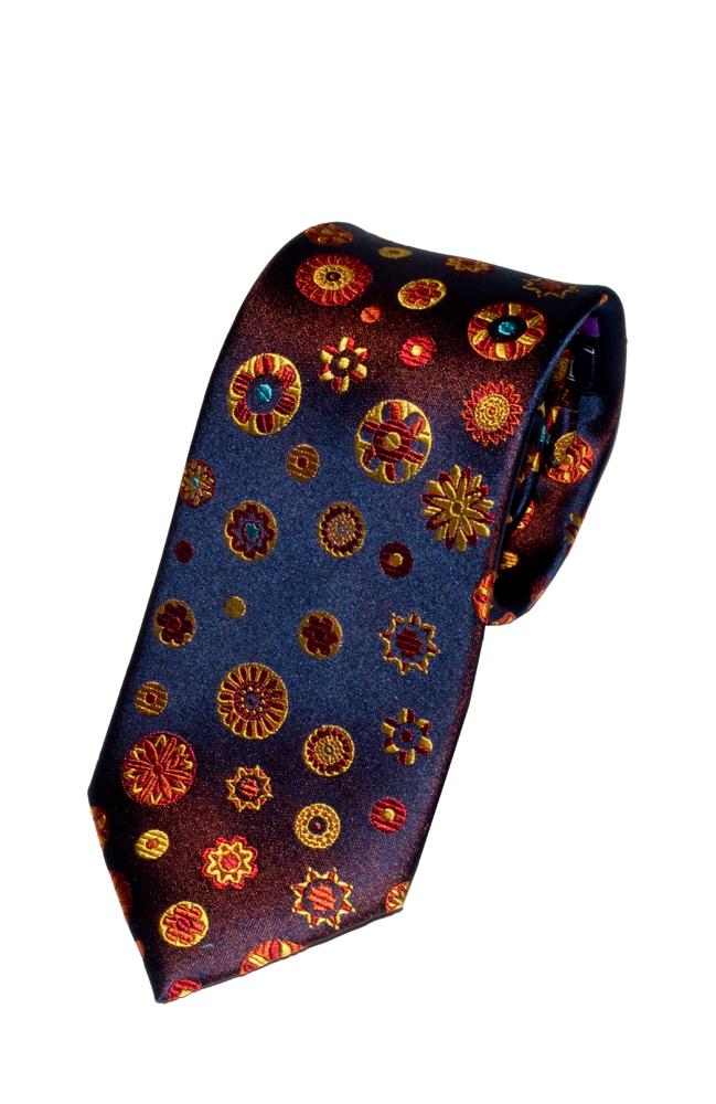 Floral Silk Tie