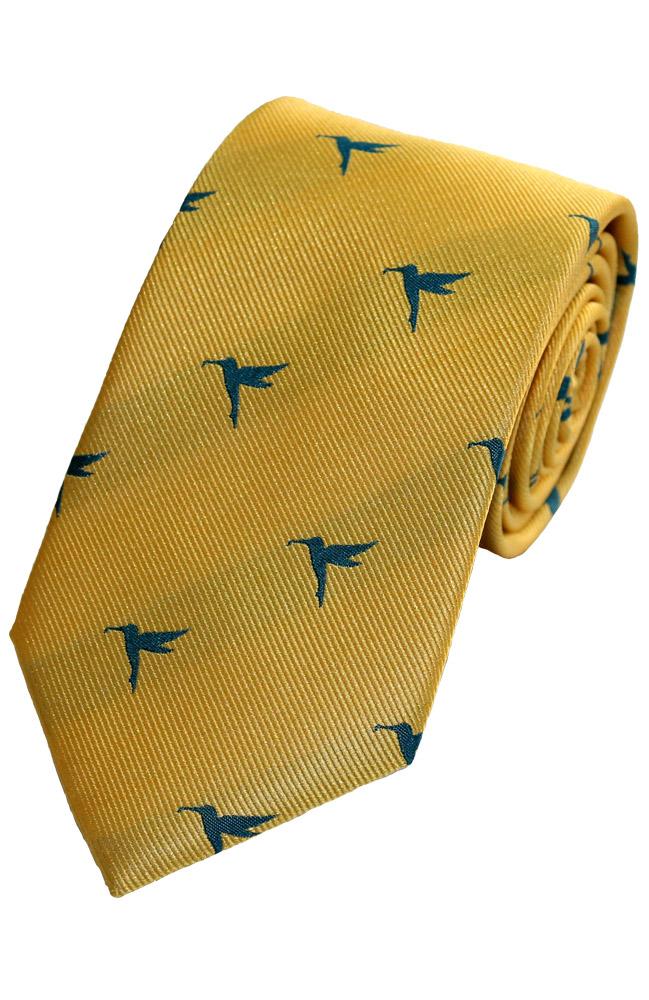 Hummingbird Silk Tie