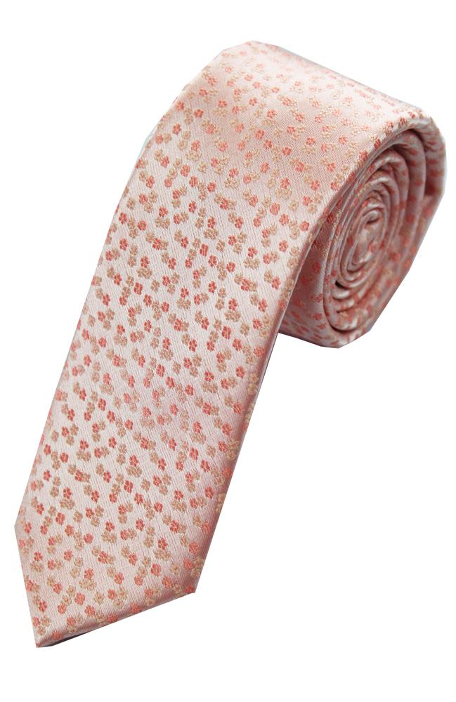 Skinny Floral Tie