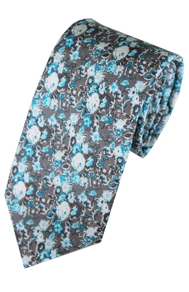 Floral Printed Tie