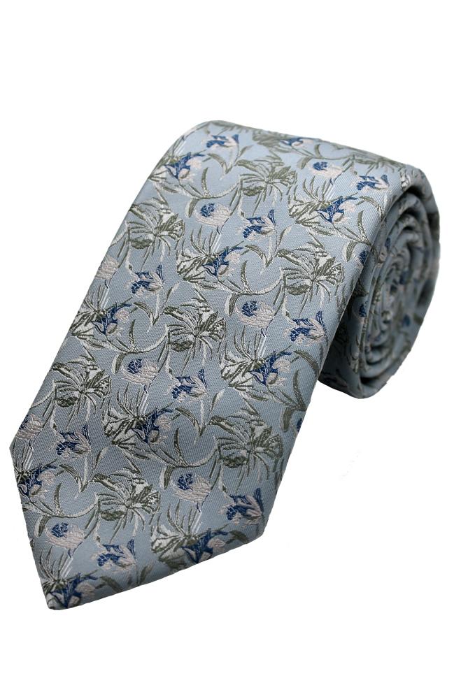 Art Deco Floral Tie