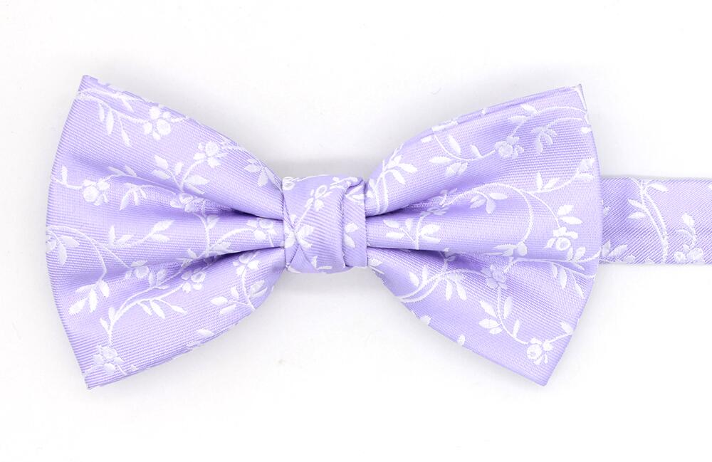Mix-and-Match Leafy Floral Bow Tie