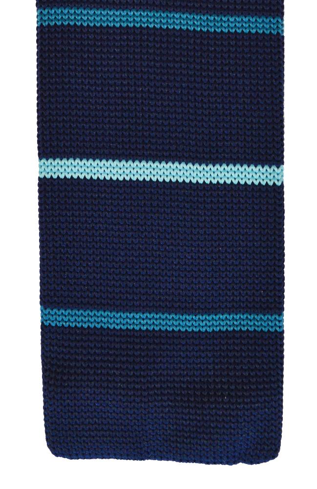 Knitted Stripe Tie