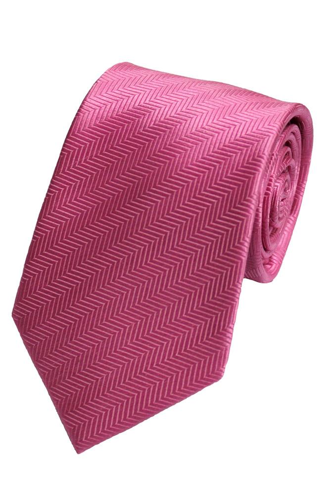 Semi Plain Silk Tie