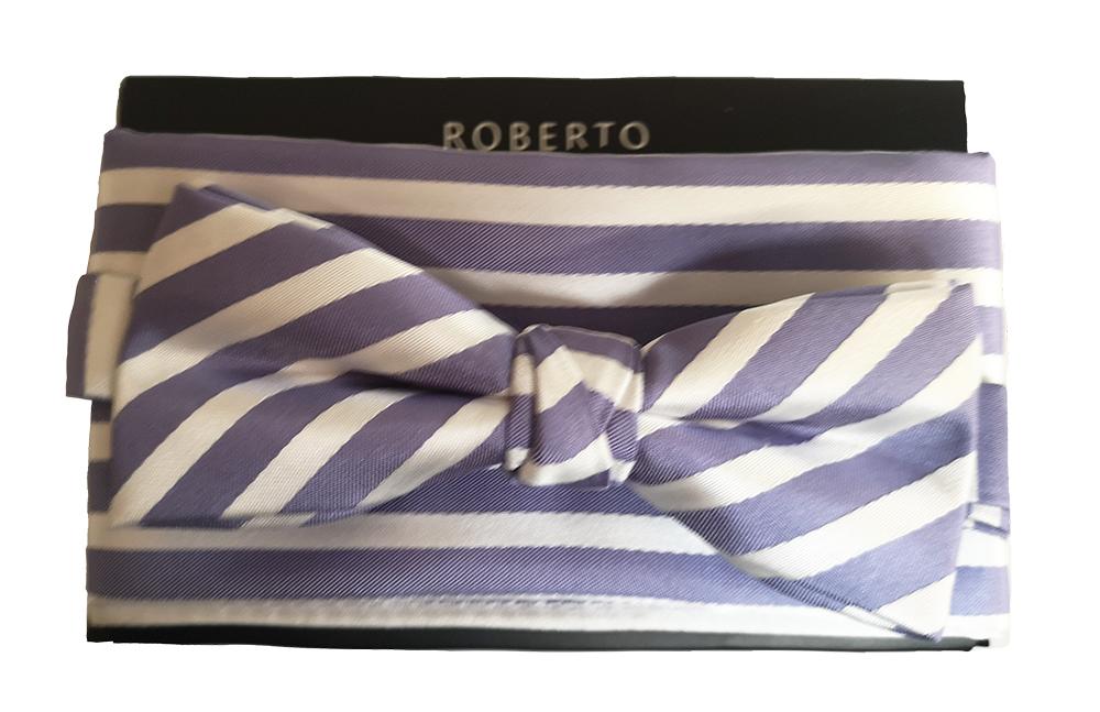 Slim Bow Tie And Hank Set